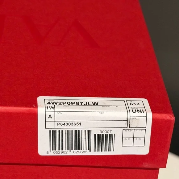 Valentino Silver Rockstud Envelope Clutch Wristlet - Picture 5 of 5